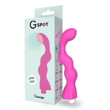 Vibratore Ricaricabile G-Spot in Silicone Medicale, 10 Modalità